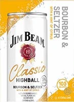 Jim Beam Classic Highball Ready To Drink Cocktail