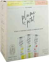 Plume & Petal Ready To Drink Spritz Vodka Infused With Natural Flavors Variety Pack