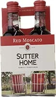 Sutter Home Red Moscato 4pk 187ml Btl