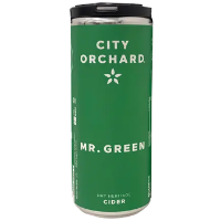 City Orchard Mr. Green Apple Cider Cans