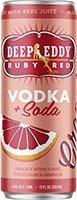 Deep Eddy Ruby Red Vodka + Soda