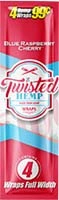 Twisted Hemp 4pk Blue Raspberry Cherry