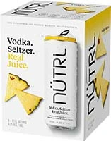 Nutrl Vod Soda Pine 4pk Mo 12oz