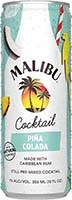 Malibu Rtd Pina Colada 4pk 12oz Can