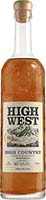 High West High Country American Single Malt Whiskey