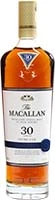 Macallan Scotch 30 Yr Double Cask