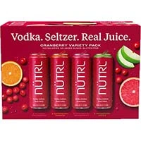 Nutrl Vodka Cranberry Variety 8pk