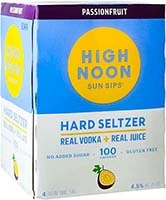 High Noon Passion Fruit 4pk Ri 12oz Can