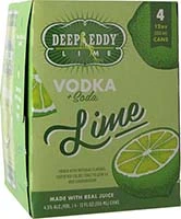 Deep Eddy Lime Rtd 4pk Can