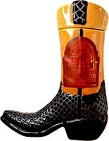 Chula Parranda Ceramic Boot Extra Anejo Tequila