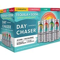 Daychaser Rtd Tequila Soda Variety 8pk