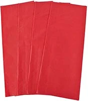 Red Tissue Paper 10 Sheets Entertaining