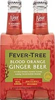 Fever Tree Blood Orange Ginger Beer 4pk Bl