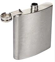 Metal Flask W/stone 7oz