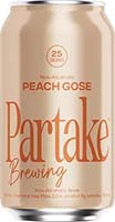 Partake Brewing Peach Gose Na