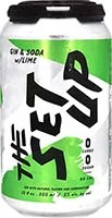 Wiseacre The Set Up Gin And Lime Soda 4pk/12oz Can