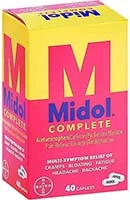 Cv Midol 4 Cap