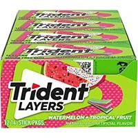 Trident Layers Watermelon 14pk