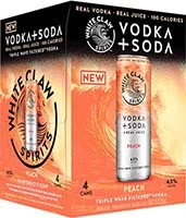 White Claw Vodka Soda Peach