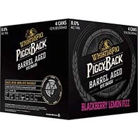 Whistle Pig Piggy Back Blackberry Lemon Rtd 4pk Can Is Out Of Stock