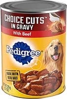 Pedigree Dog Food Beef Can