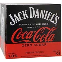 Jack & Coke Zero 4pk