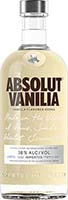 Absolut Vanilla Flavored Vodka