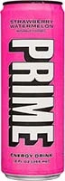 Prime Energy Drink Straw Watermelon 12oz