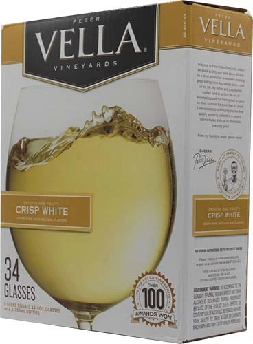 Peter Vella Crisp White