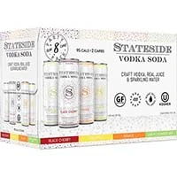 Stateside Vod Soda 8pk #1 Pa12oz Can