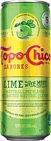 Topo Chico Lime W/ Mint Sparkling Water