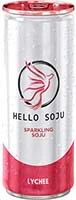 Hello Soju Lychee Can