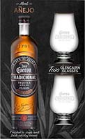 Jose Cuervo Tradicional Anejo Tequila With Two Tasting Glasses