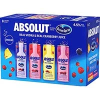 Absolut Soda Ocean Spray Variety