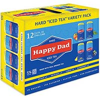 Happy Dad Iced Tea 12pk Cn