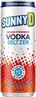 Sunny D Strawberry Seltzer 12c