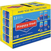 Happy Dad Half And Half Tea Cn 12pk