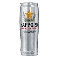 Sapporo Silver  22oz Can