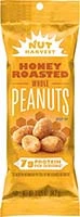 Nut Harvest Honey Peanuts 8pk