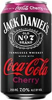 Jack Daniels Cherry Rtd Whiskey & Cola 4pk