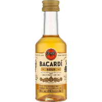 Bacardi Rum  Gold 50ml (each)