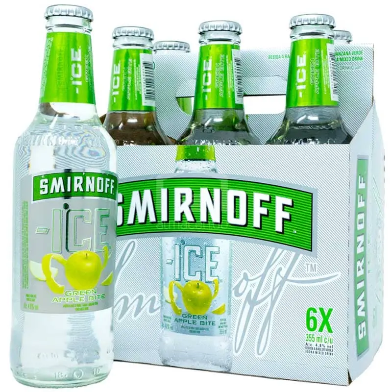 Smirnoff Apple 6pk12oz Btl