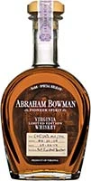 Abraham Bowman Limited Edition Whiskey