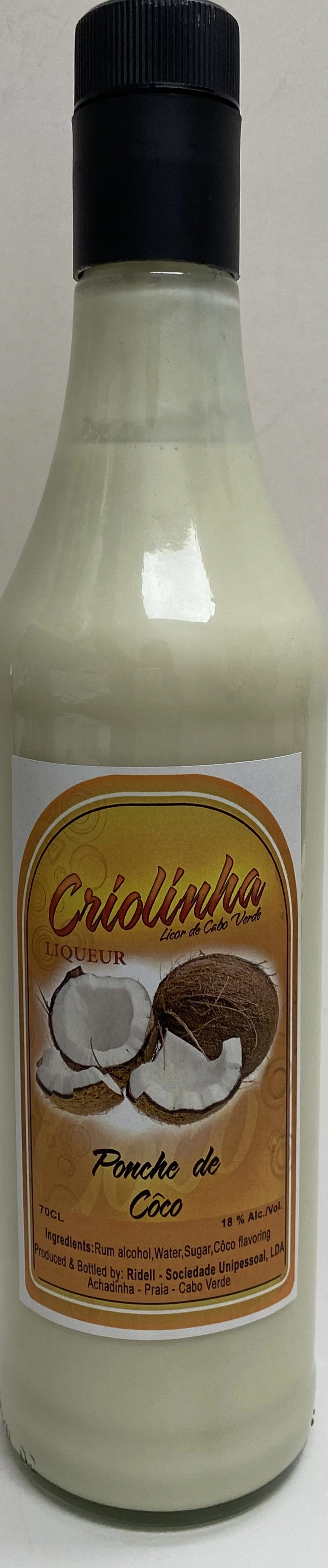 Criolinha Coco Rum Cape Verde 36