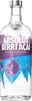 Absolut Berry Acai Flavored Vodka