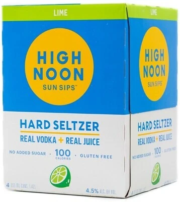 High Noon Lime 4pk Ri 12oz Can