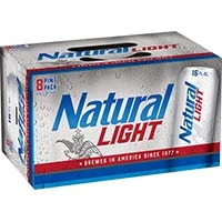 Natural Light 8 Pk 16oz Can