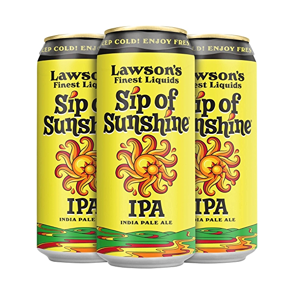 Lawsons Sip Of Sunshine 4pk Vt 16oz Can