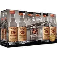 Tito's                         12 Pk Sleeve 50 Ml