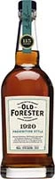 Old Forester 1920 Craft Bourbon